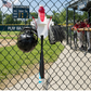 Personalized Ballpark Buddy™ – Baseball Fence Organizer (Helmet, Bat, Glove & Drink Holder)